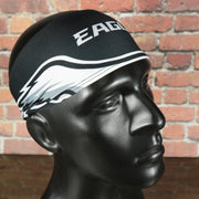 Philadelphia Eagles Wings Moisture Wicking UPF 50+ Black Headband | Officially Licensed Junk Brands
