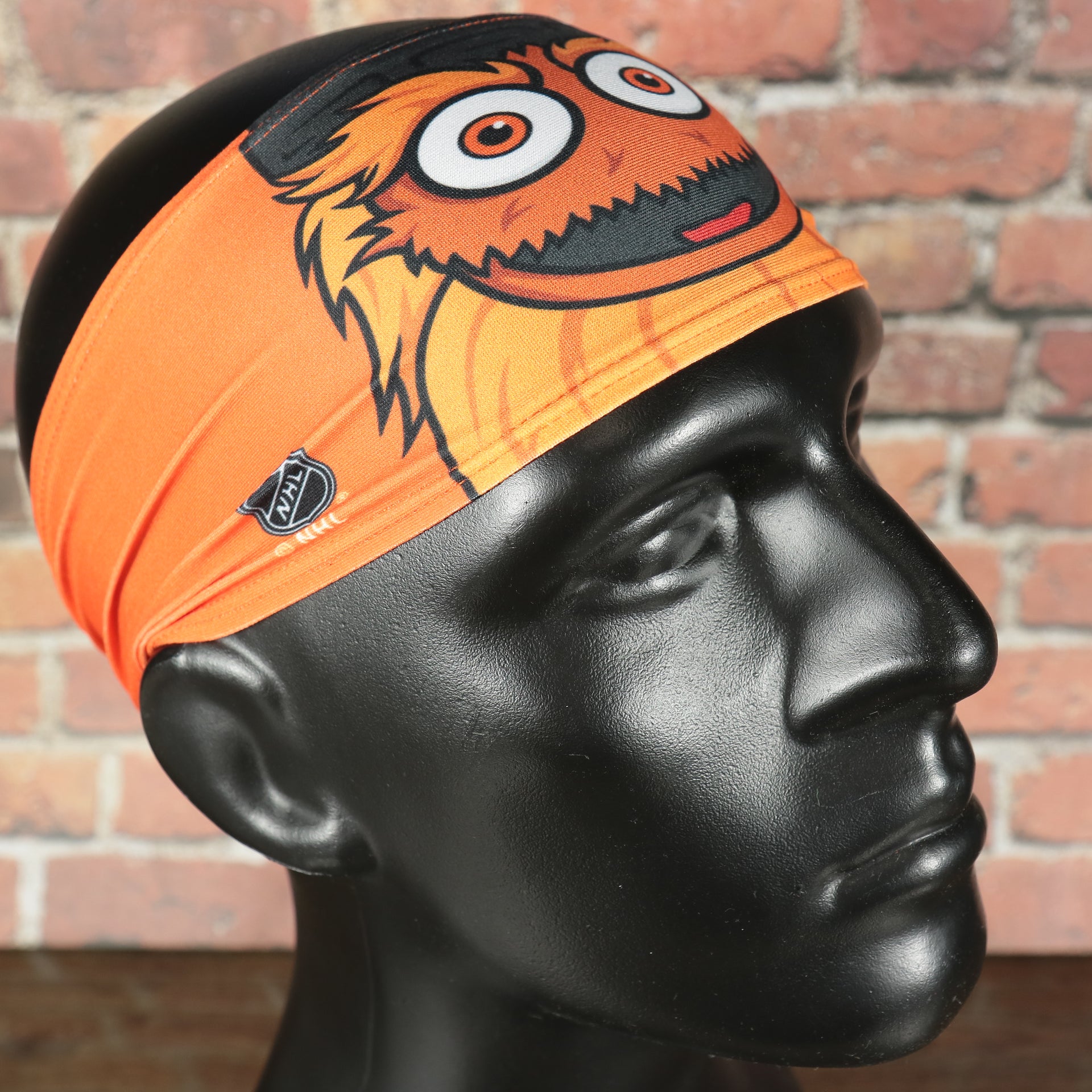 Philadelphia Flyers Gritty Mascot Moisture Wicking UPF 50+ Headband | Officially Licensed Junk Brands