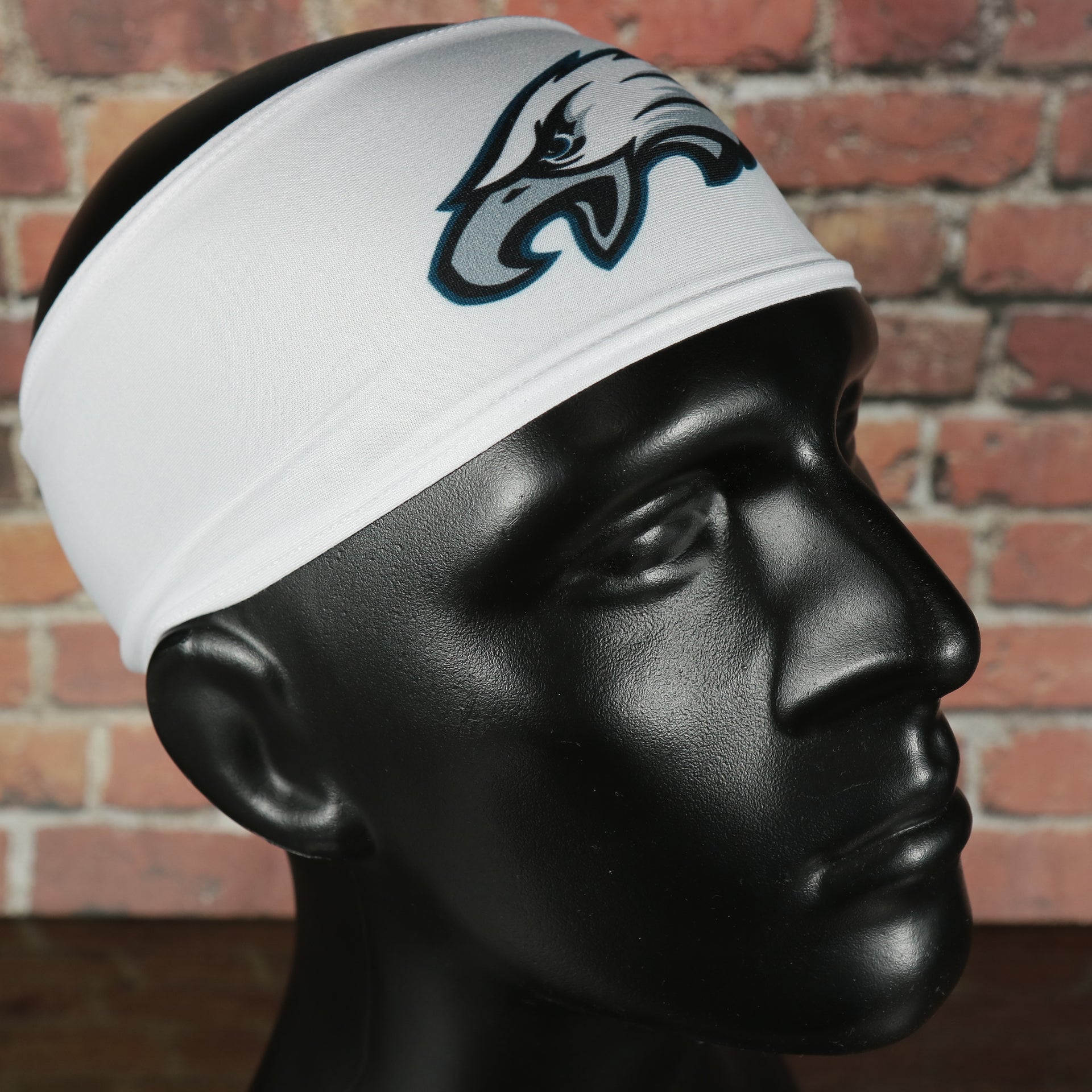 Philadelphia Eagles Moisture Wicking UPF 50+ White Headband | Officially Licensed Junk Brands