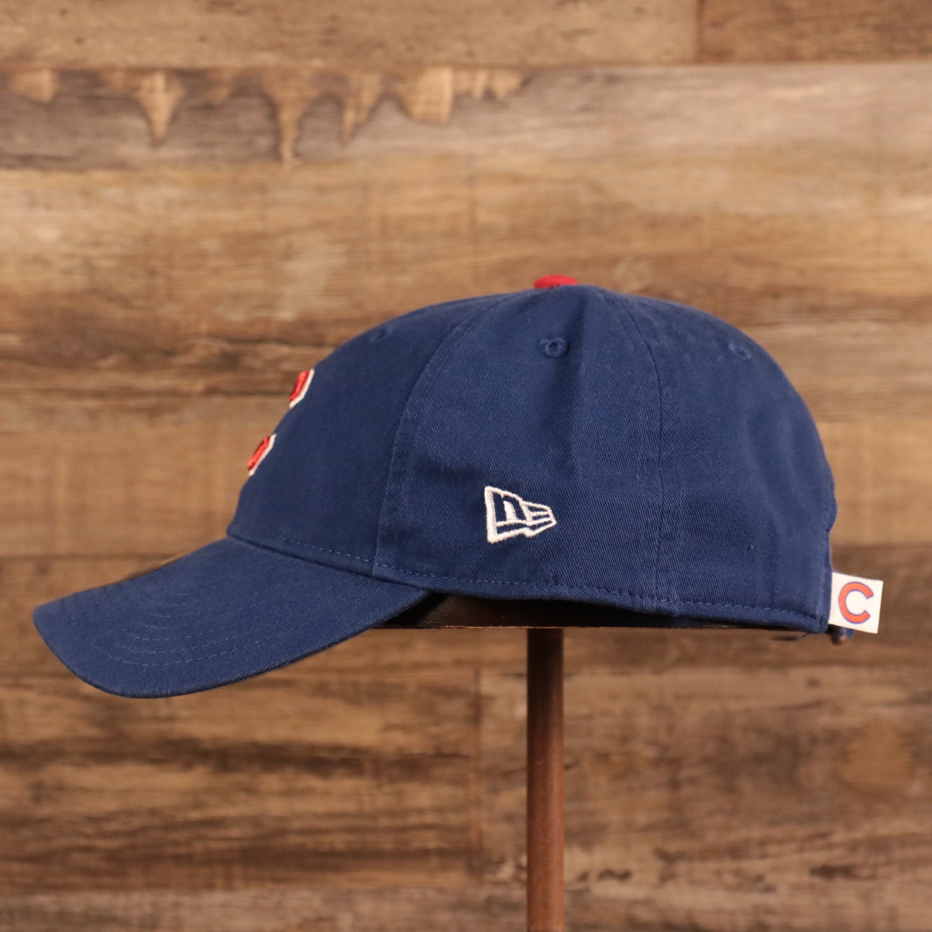 NEW ERA | CHICAGO CUBS | RED C PATCH FRONT | CORE CLASSIC | 9TWENTY DAD HAT | ROYAL BLUE | OSFM