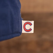 NEW ERA | CHICAGO CUBS | RED C PATCH FRONT | CORE CLASSIC | 9TWENTY DAD HAT | ROYAL BLUE | OSFM
