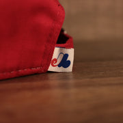 NEW ERA  | MONTREAL EXPOS | TEAM LOGO FRONT | 9TWENTY DAD HAT | RED/WHITE/BLUE | OSFM