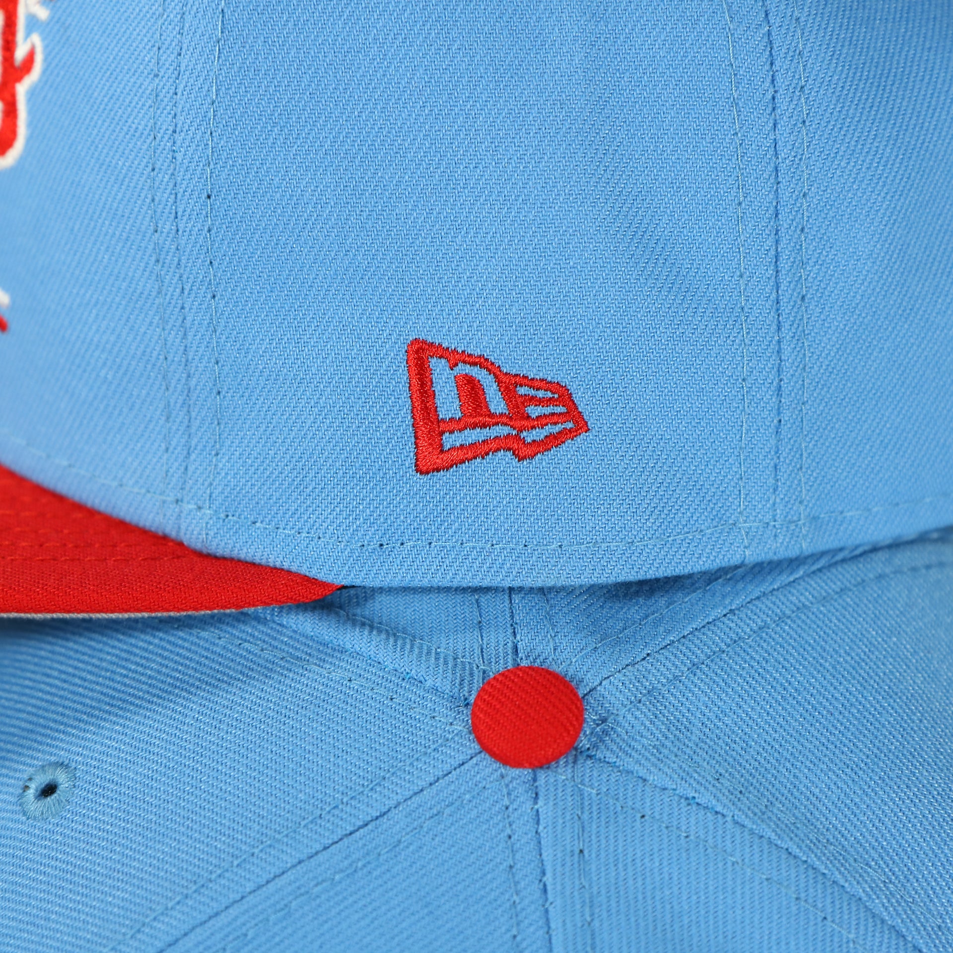 new era on the Houston Oilers Vintage "Team Script" College Bar Gray UV 9Fifty Snapback | Light Blue/Rd 9Fifty Snapback Hat