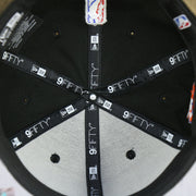 new era 9fifty taping on the New York Knicks City Skyline Side Patch 9Fifty Snapback Hat | New York Skyline 950