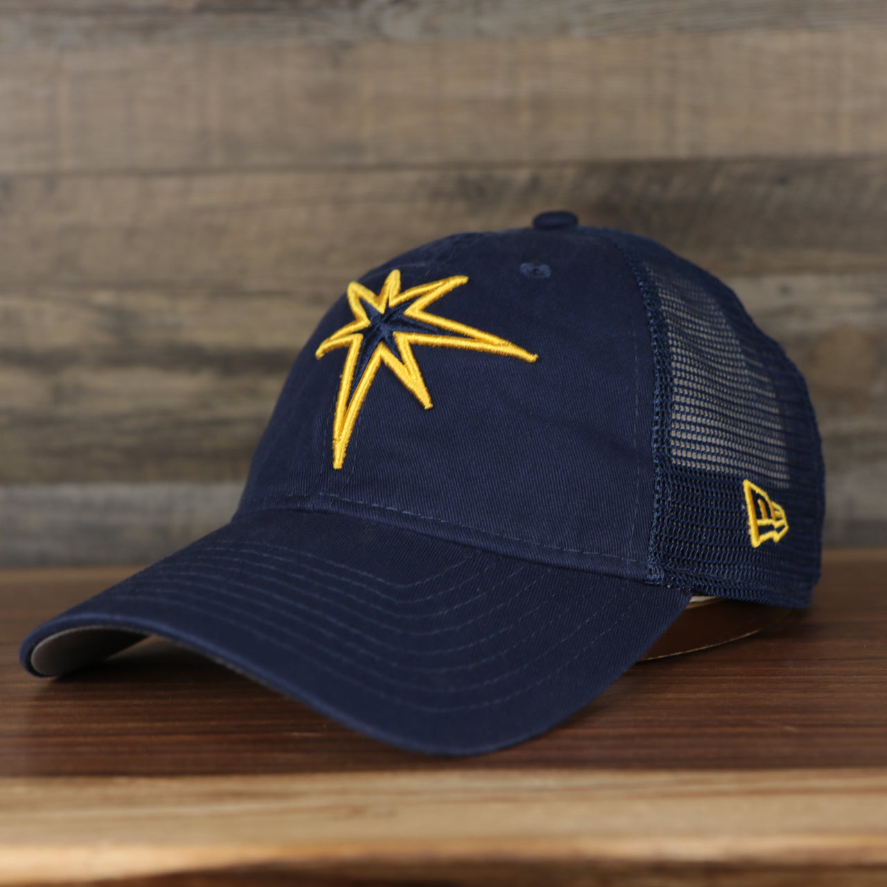Tampa Bay Rays 2022 MLB Batting Practice 9Twenty Trucker Dad Hat