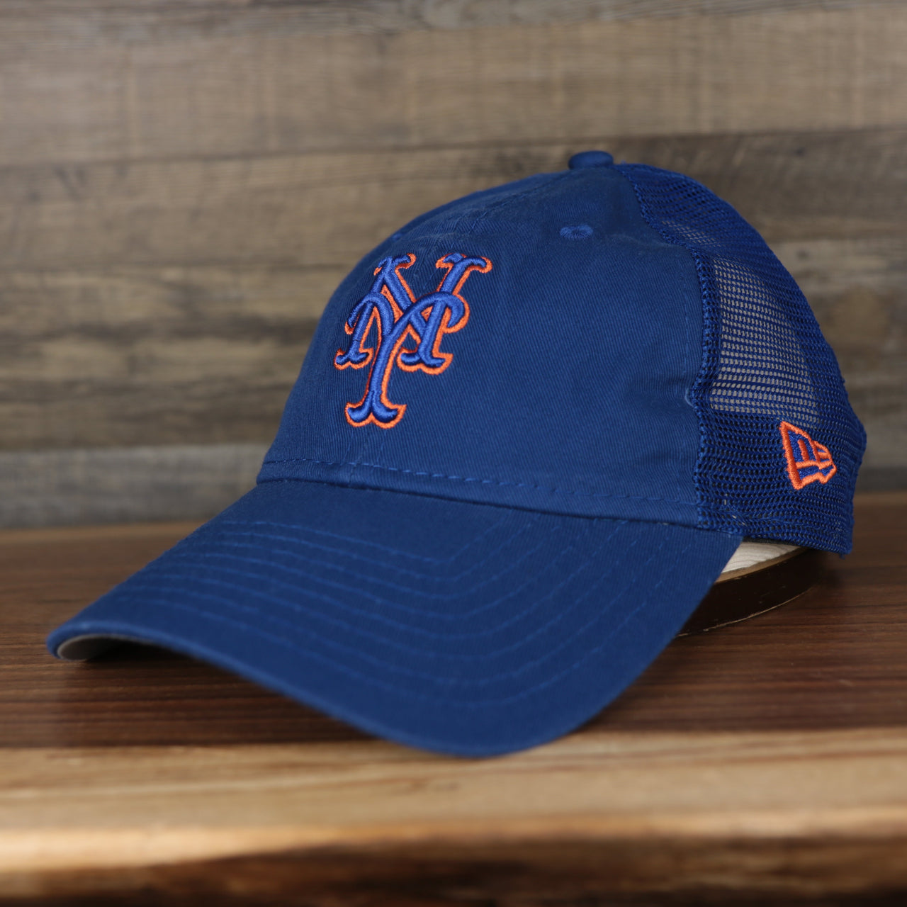 New York Mets 2022 MLB Batting Practice 9Twenty Trucker Dad Hat
