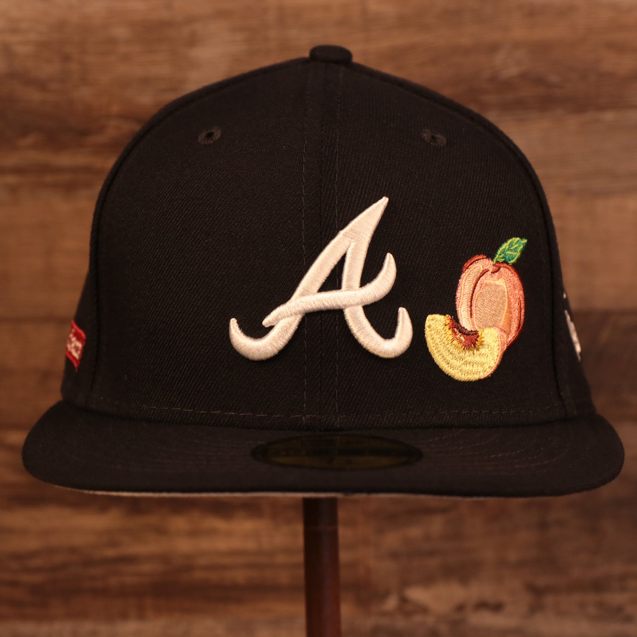 Atlanta Braves City Transit All Over Side Patch Gray Bottom 59Fifty Fitted Cap