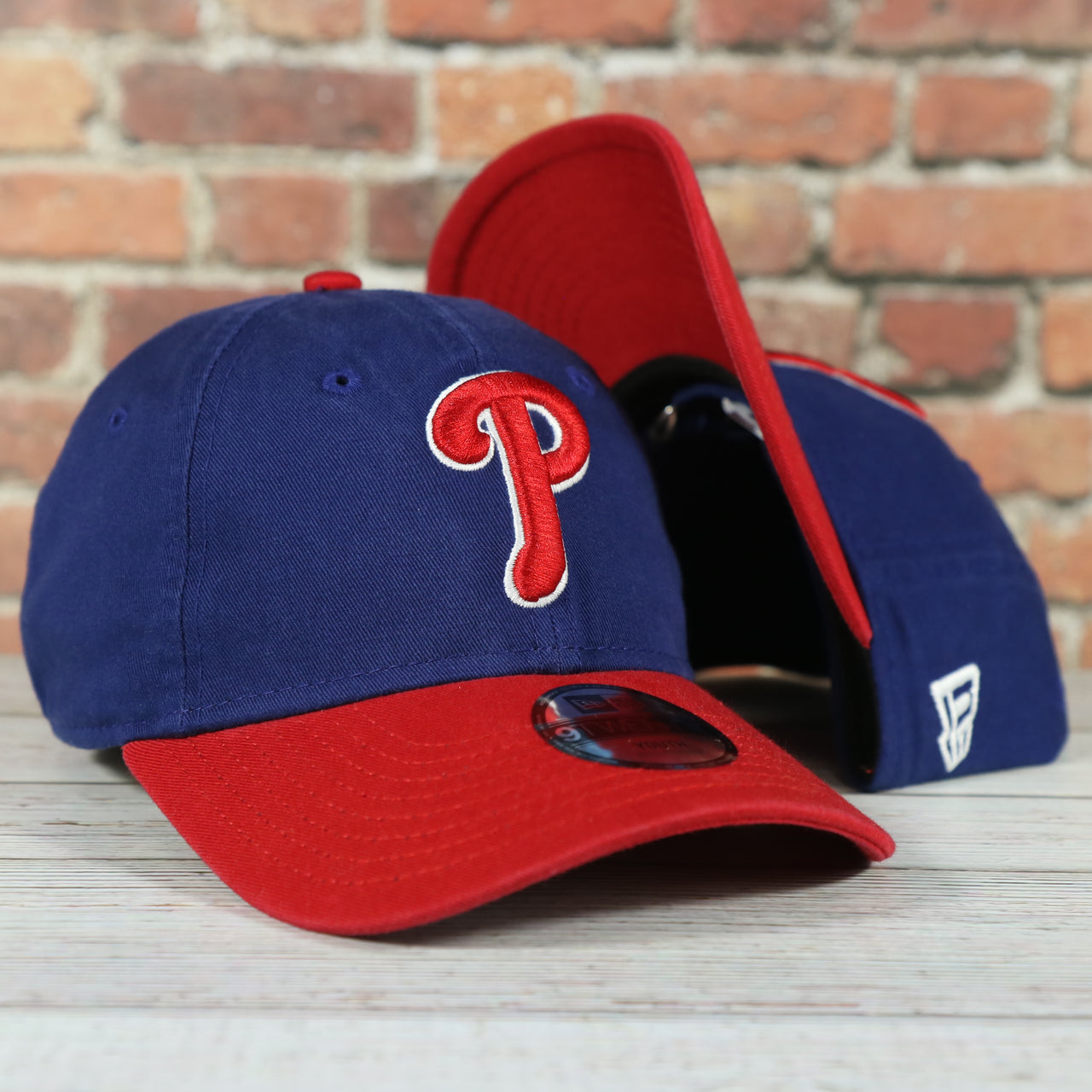 Philadelphia Phillies Core Classic Youth Royal/Red 9Twenty Kid's Dad Hat