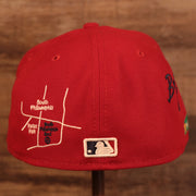 Back of the Philadelphia Phillies City Transit All Over Side Patch Gray Bottom 59Fifty Fitted Cap