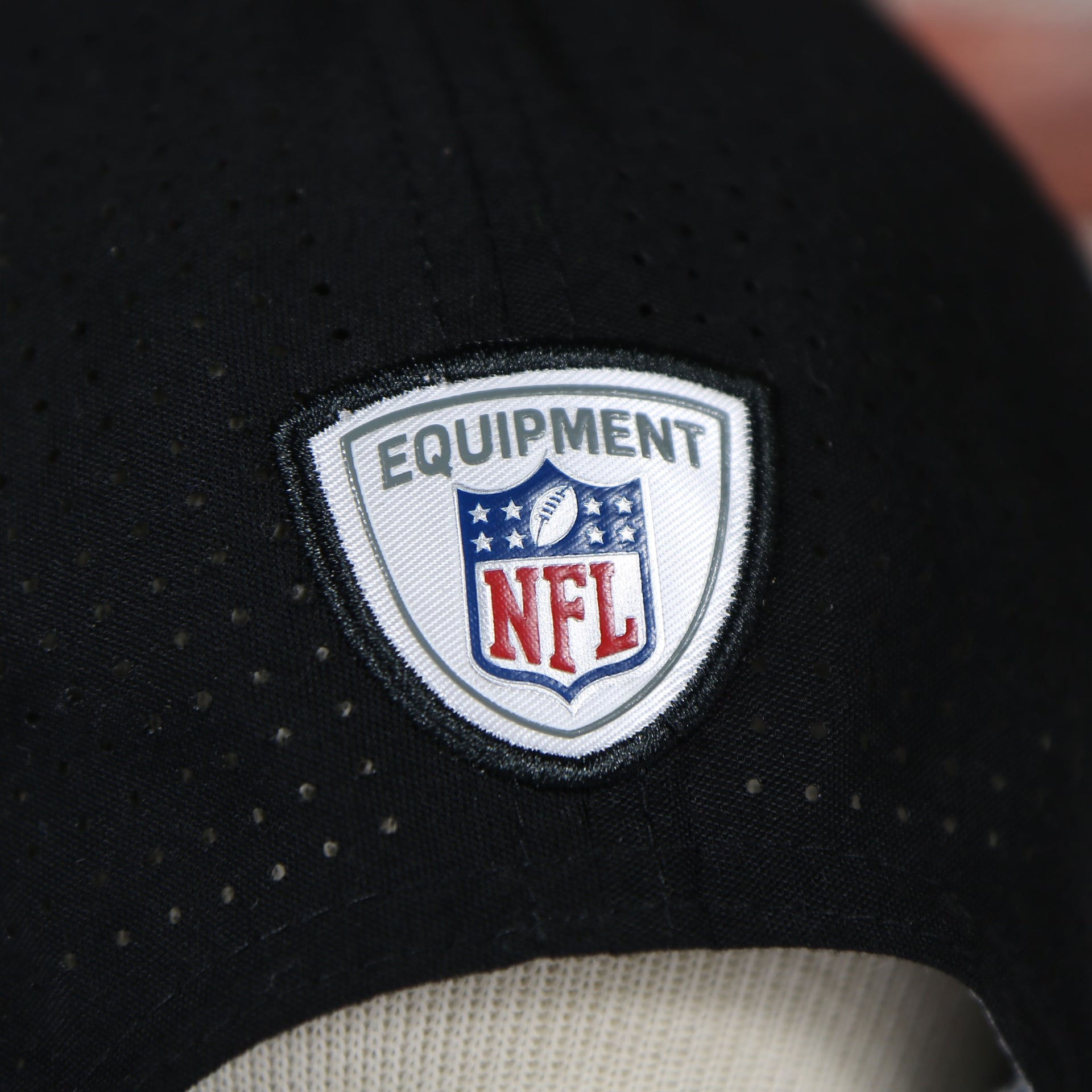 NFL equipment seal on the Pittsburgh Steelers Sideline On Field Dad hat