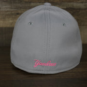 The backside of the New York Mets 2022 Mother’s Day On-Field 39Thirty Flexfit Cap
