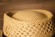 Ocean City Hat | Ocean City Natural Straw Hat the top is made to feel comfortable on your head 