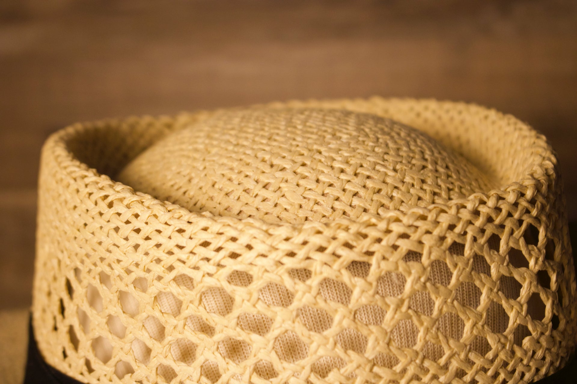 Ocean City Hat | Ocean City Natural Straw Hat the top is made to feel comfortable on your head 