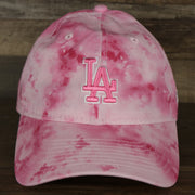 The front of the Los Angeles Dodgers 2022 Mother’s Day On-Field 9Twenty Women’s Dad Hat