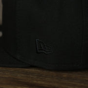 A close up of the New Era logo on the Philadelphia Phillies New Era Tonal 9Fifty Snapback