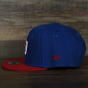 wearers left side of the NEW ERA | NEW YORK GIANTS | MY1ST | 9FIFTY SNAPBACK | BLUE | INFANT