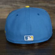 The backside of the Boston Red Sox MLB City Connect 2021 On-Field Side Patch 59Fifty Fitted