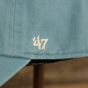 47 brand logo Philadelphia Phillies 1970 Quaker Logo Powder Blue Adjustable Dad Hat
