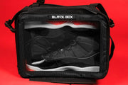 The Black Box Portable Hanging Sneaker Bag For Travel and Storage With Clear Window