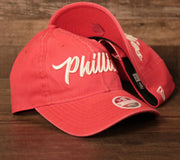 The Philadelphia Phillies washed pink women's dad hat by New Era.