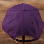 The adjustable strap at the backside of the Los Angeles Lakers logo tear 950 snapback hat by New Era.