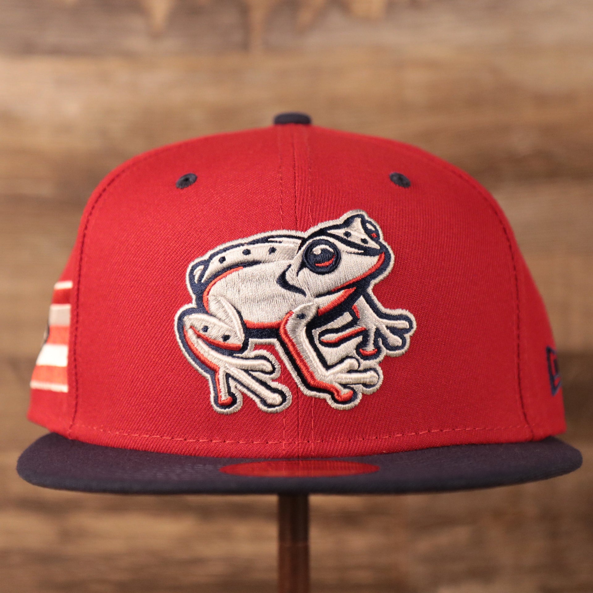 The red lehigh valley coquis fitted 5950 for the MiLB Copa by New Era.