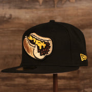 The Lehigh Valley Iron Pigs Philly's sandwhich without onions New Era fitted hat.
