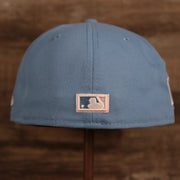 A backside look of the Phillies ice blue 1996 All Star Game retro fitted cap by New Era.