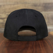 The backside of the Infant Philadelphia Flyers Black Dad Hat | 47 Brand OSFM