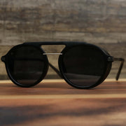 The Steampunk Frames Black Lens Sunglasses with Black Frame