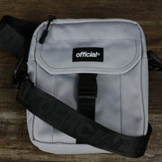 The Essential Nylon Shoulder Bag Streetwear with Mesh Pocket | Official Gray with the official strap 