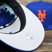 The undervisor on the New York Mets Lady Liberty Side Patch Gray Bottom 59Fifty Fitted Cap | Royal Blue 59Fifty Cap