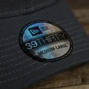 The sticker on the New York Mets 2022 Father's Day On-Field 39Thirty Flexfit Cap | Gray