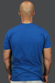 The backside of the New York Mets State Flower Shirt | New Era Royal