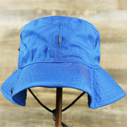 The backside of the Ocean City New Jersey Wordmark Since 1897 Bucket Hat | Royal Blue Bucket Hat