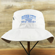 The Ocean City New Jersey Wordmark Since 1897 Bucket Hat | Shark Grey Bucket Hat