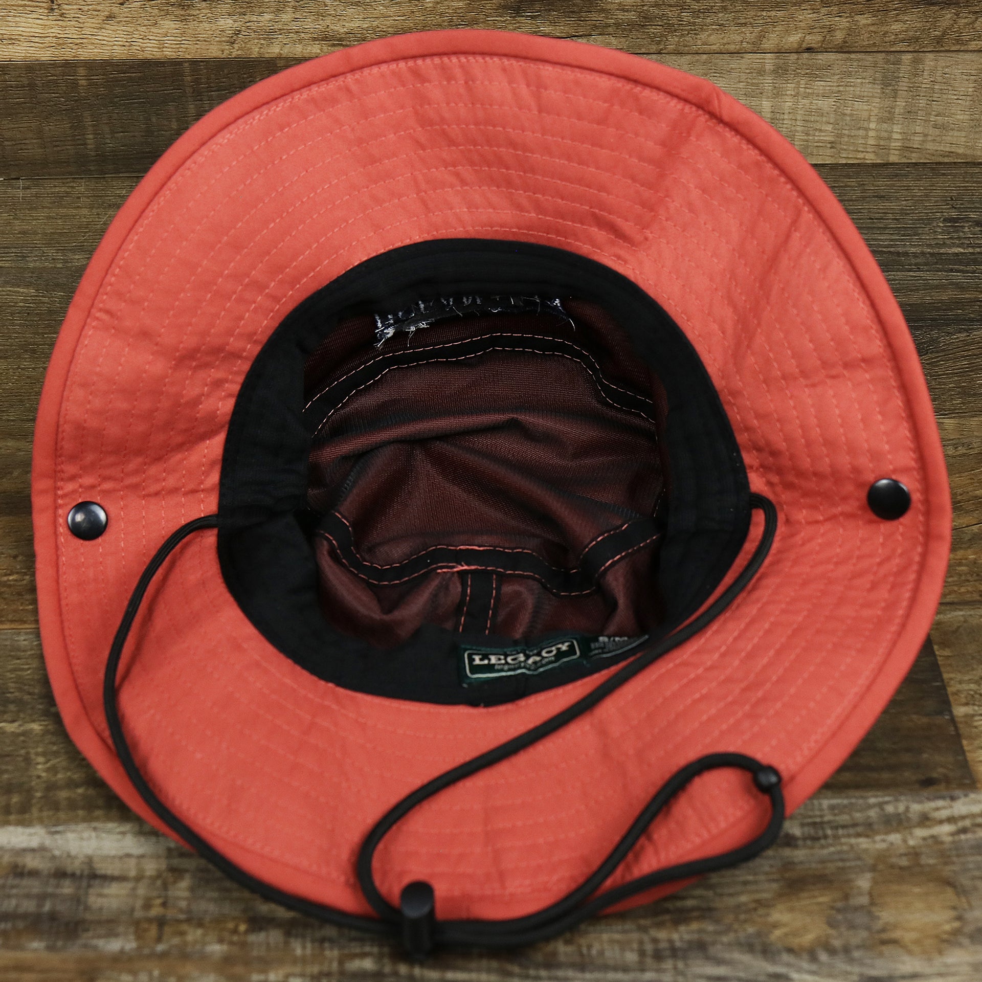 The undervisor on the New Jersey Ocean City Parallel Oars Cool Fit Boonie Hat | Nantucket Red Bucket Hat