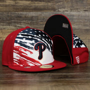 The Stars And Stripes Philadelphia Phillies 4th of July 59Fifty | New Era Red OSFM