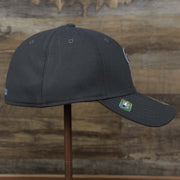The wearer's right on the Philadelphia Phillies 2022 Father's Day On-Field 39Thirty Flexfit Cap | Gray