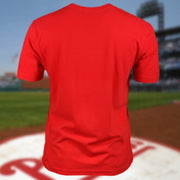 back side of the Philadelphia Phillies State Flower Shirt | New Era Red