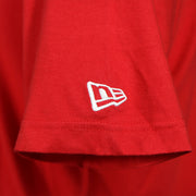 new era logo on the Philadelphia Phillies State Flower Shirt | New Era Red