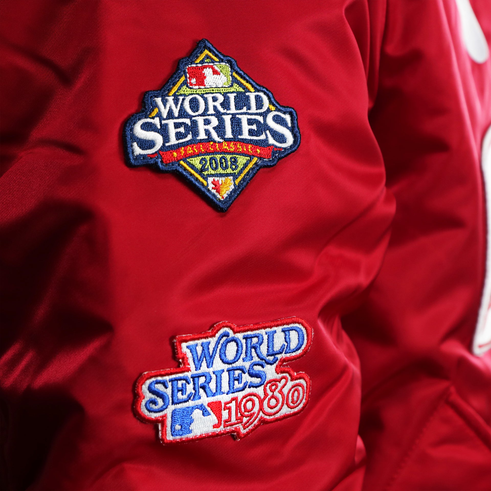 The Phillies World Series Wins Side Patches