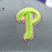 The Cooperstown Logo on the Cooperstown Philadelphia Phillies 1996 All Star Game Liberty Bell Side Patch 59Fifty Fitted Cap | Bel-Air Pack Storm Gray 59Fifty