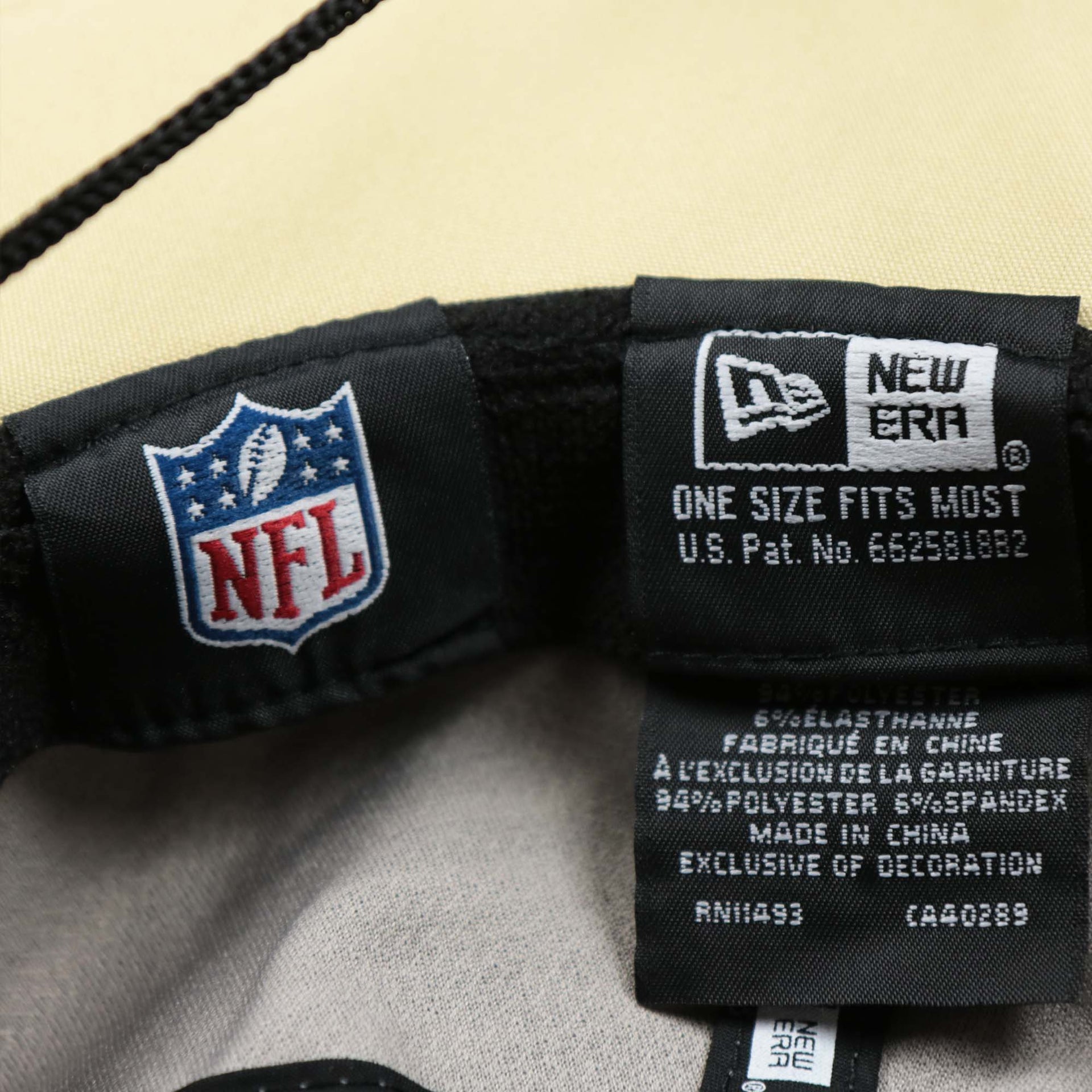 The NFL and New Era Tags on the