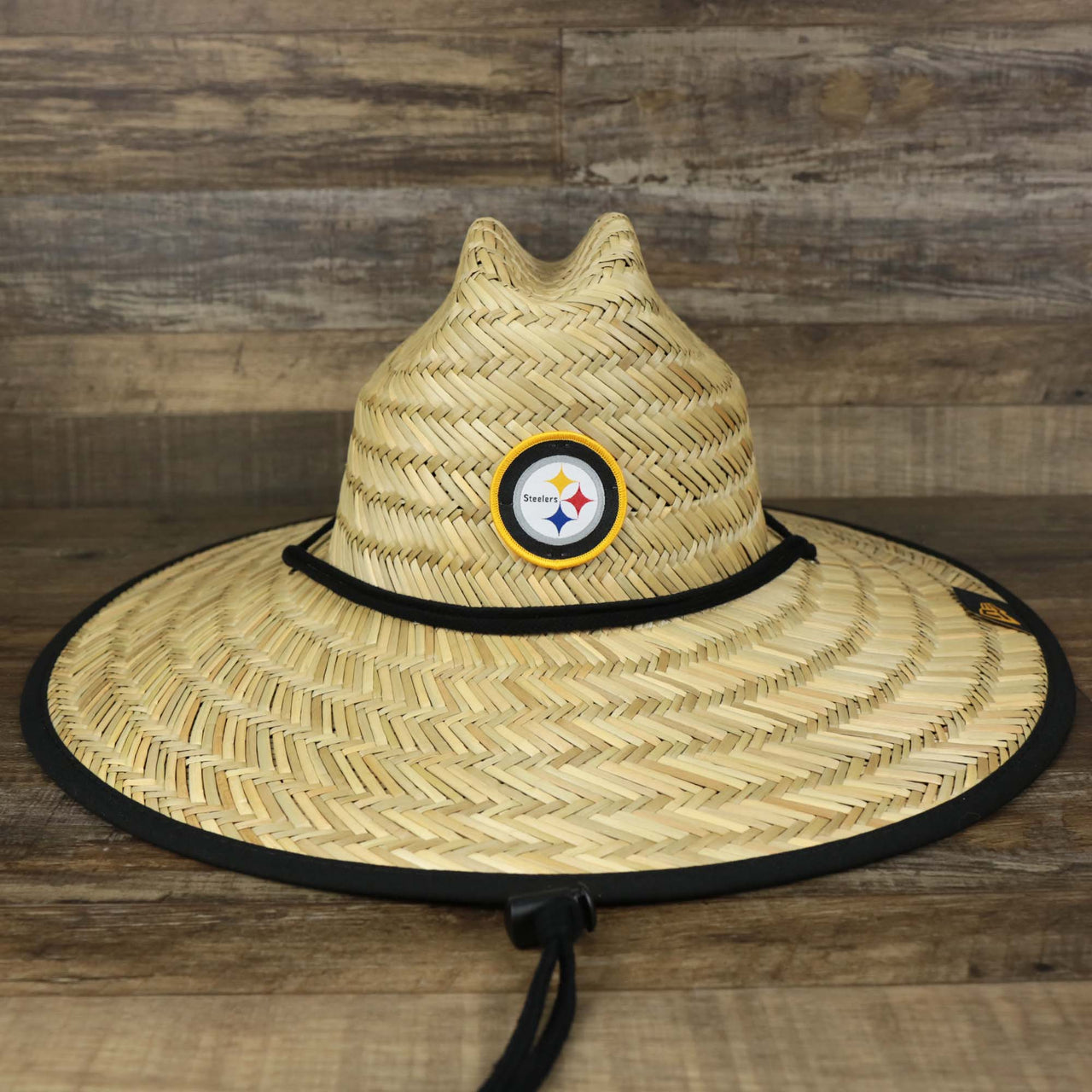 The Pittsburgh Steelers On Field 2020/2021 Summer Training Straw Hat | New Era OSFM