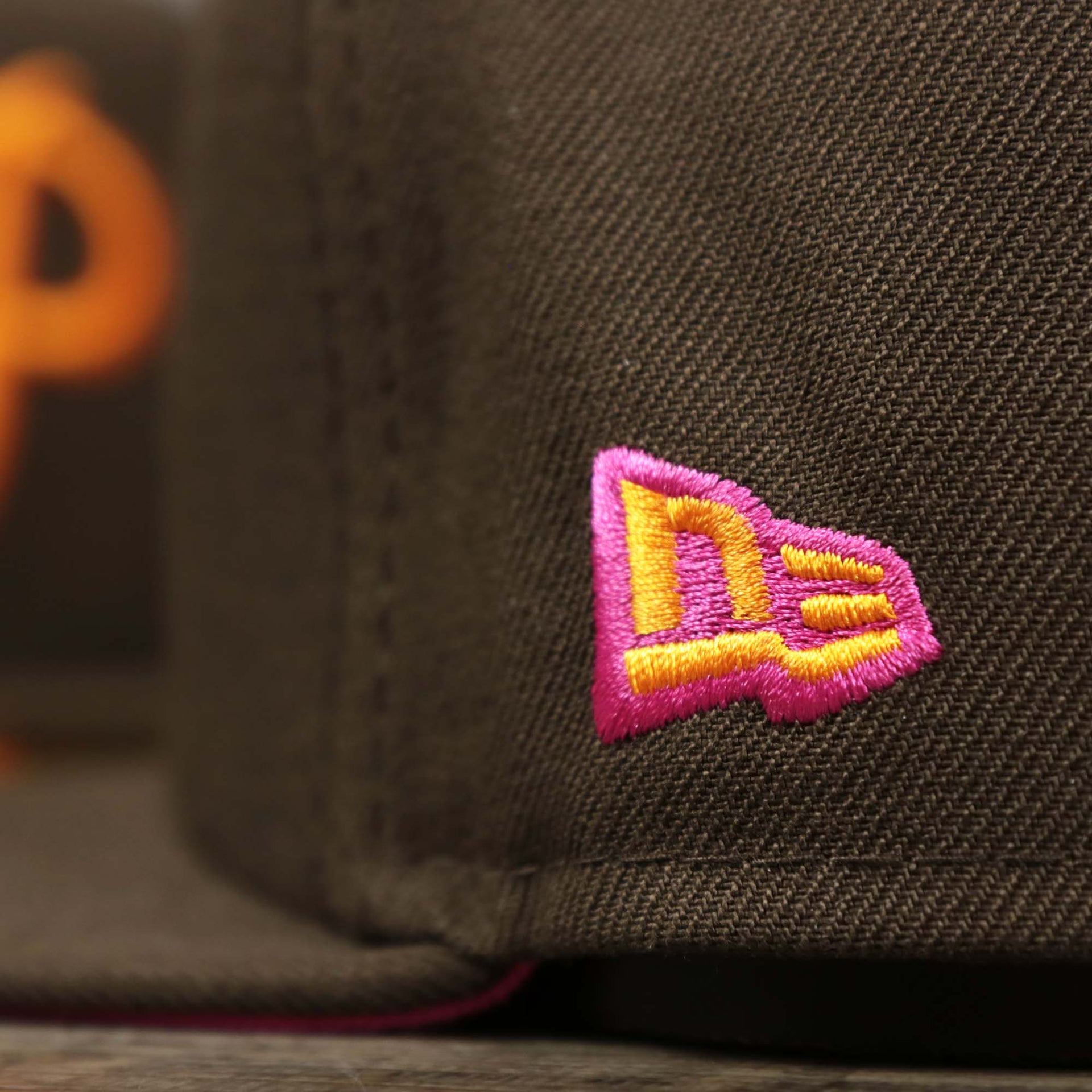 The New Era Logo on the Cooperstown Philadelphia Phillies Coffee Shop 1952 All Star Game Liberty Bell Side Patch 59Fifty Fitted Cap | Donut Pack Walnut 59Fifty
