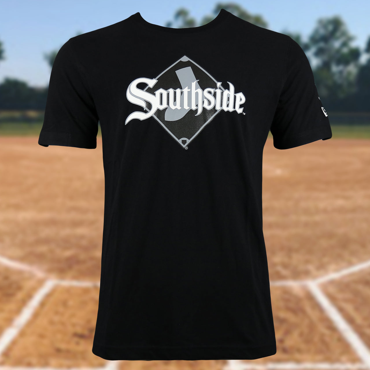 Chicago White Sox Southside Script MLB City Connect 2022 Black T-Shirt