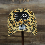 The front of the Women’s Philadelphia Flyers Bagheera Dad Hat | 47 Brand OSFM