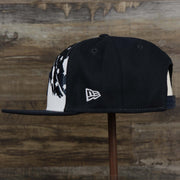 The wearer's left on the New York Yankees 2022 4th of July Stars And Stripes 9Fifty | New Era Navy OSFM