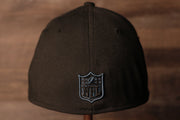 The back has the nfl shield in black and green Eagles 2020 Draft Flexfit Hat | Philadelphia Eagles Alternate Draft Stretch Cap